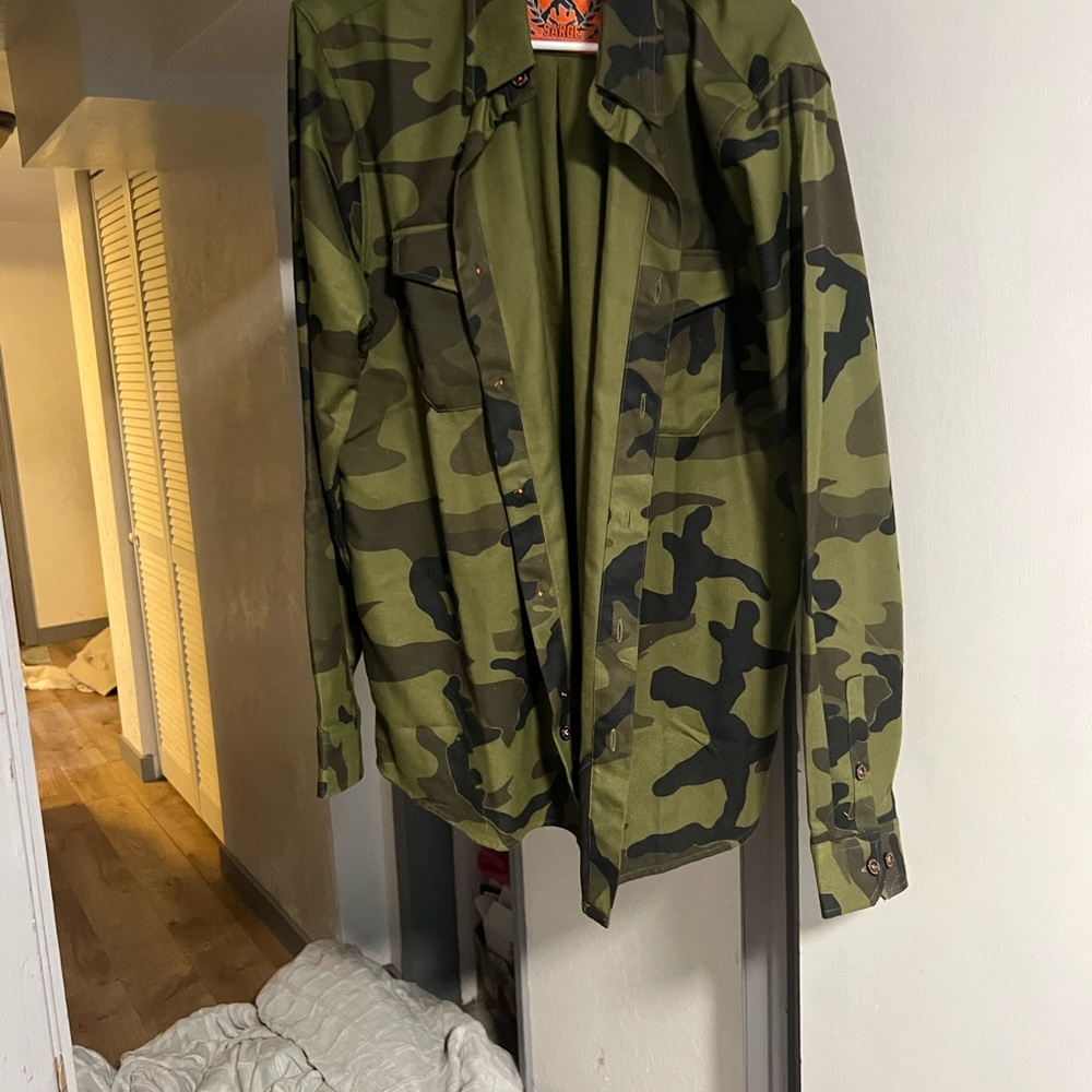 Men's Dixxon Camouflage button up